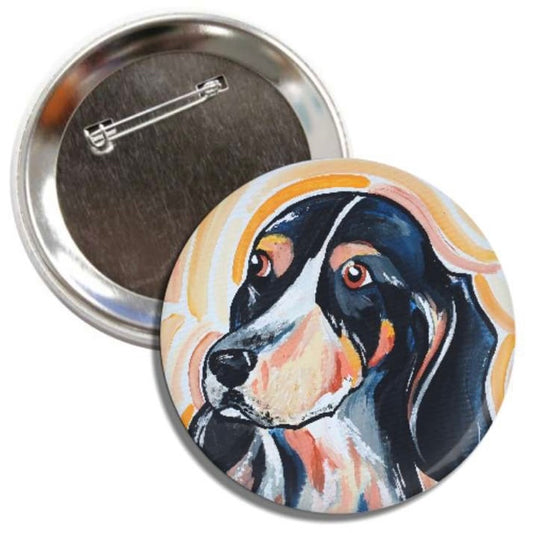 Bluetick Hound Game Day Pin