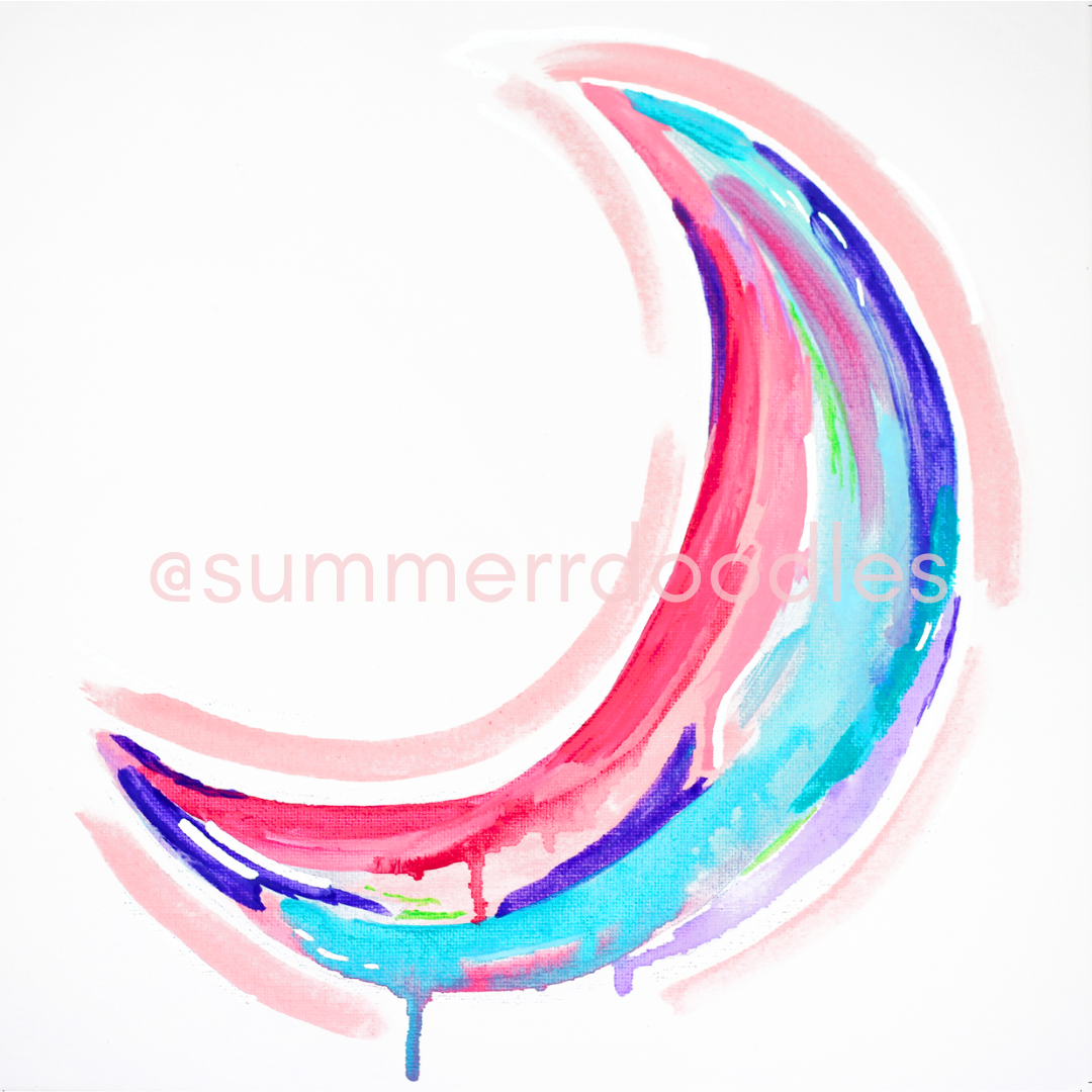 Drippy Moon | Gamma Phi Beta