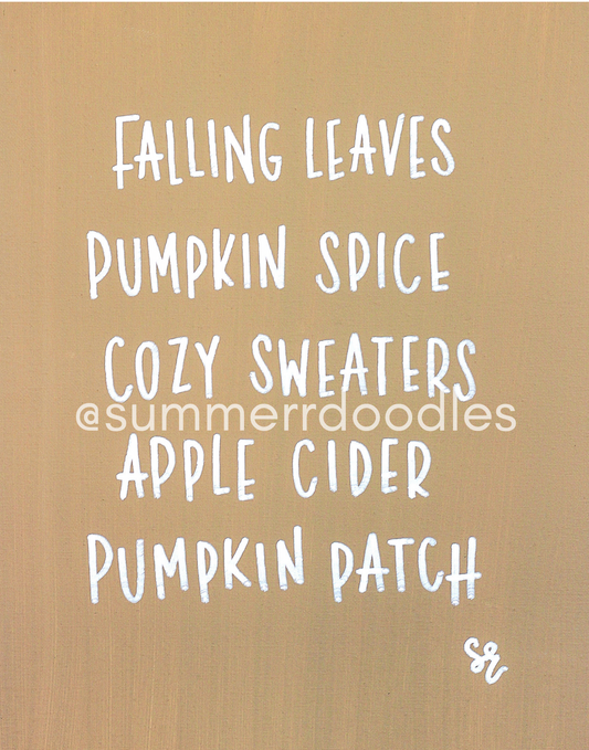 All Fall Things