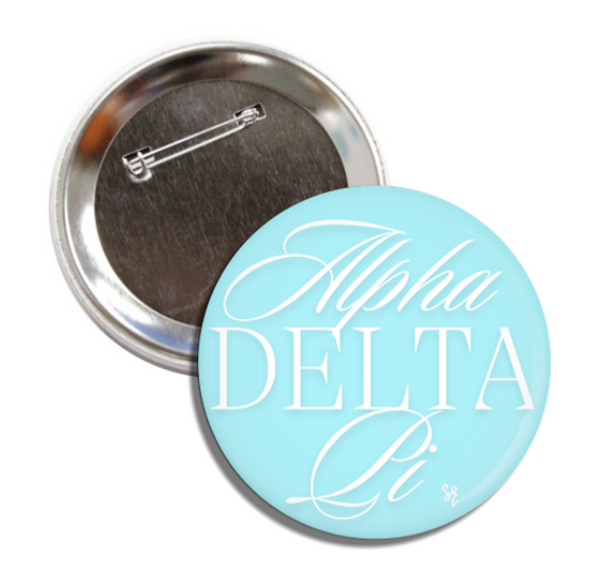 Alpha Delta Pi Blue Game Day Pin