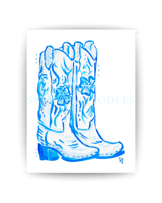 Blue Boots