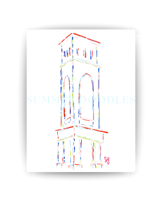 Color Me Peddle Tower