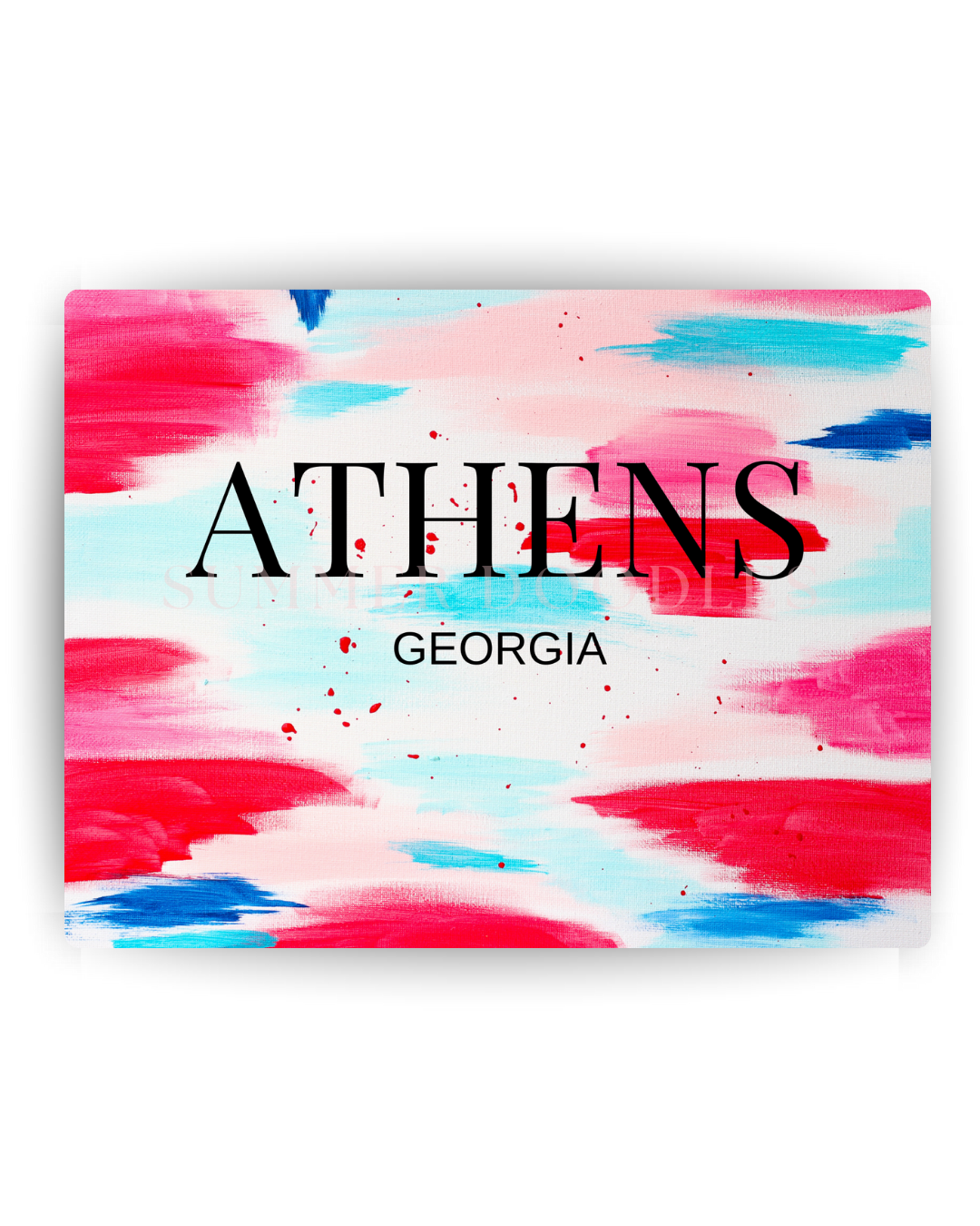Athens GA Print