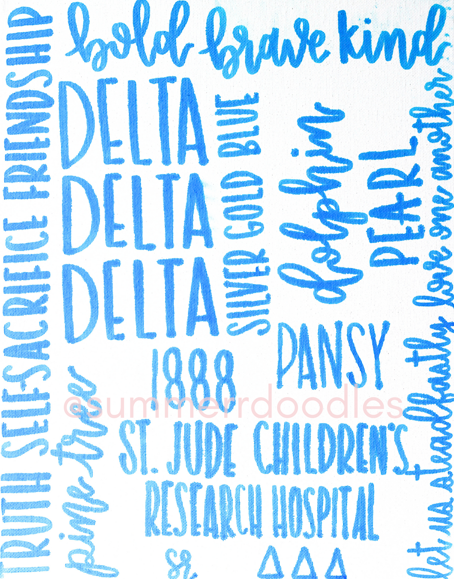 Tri Delta in Words