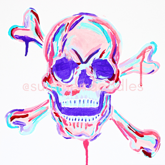 Drippy Skull | Chi Omega
