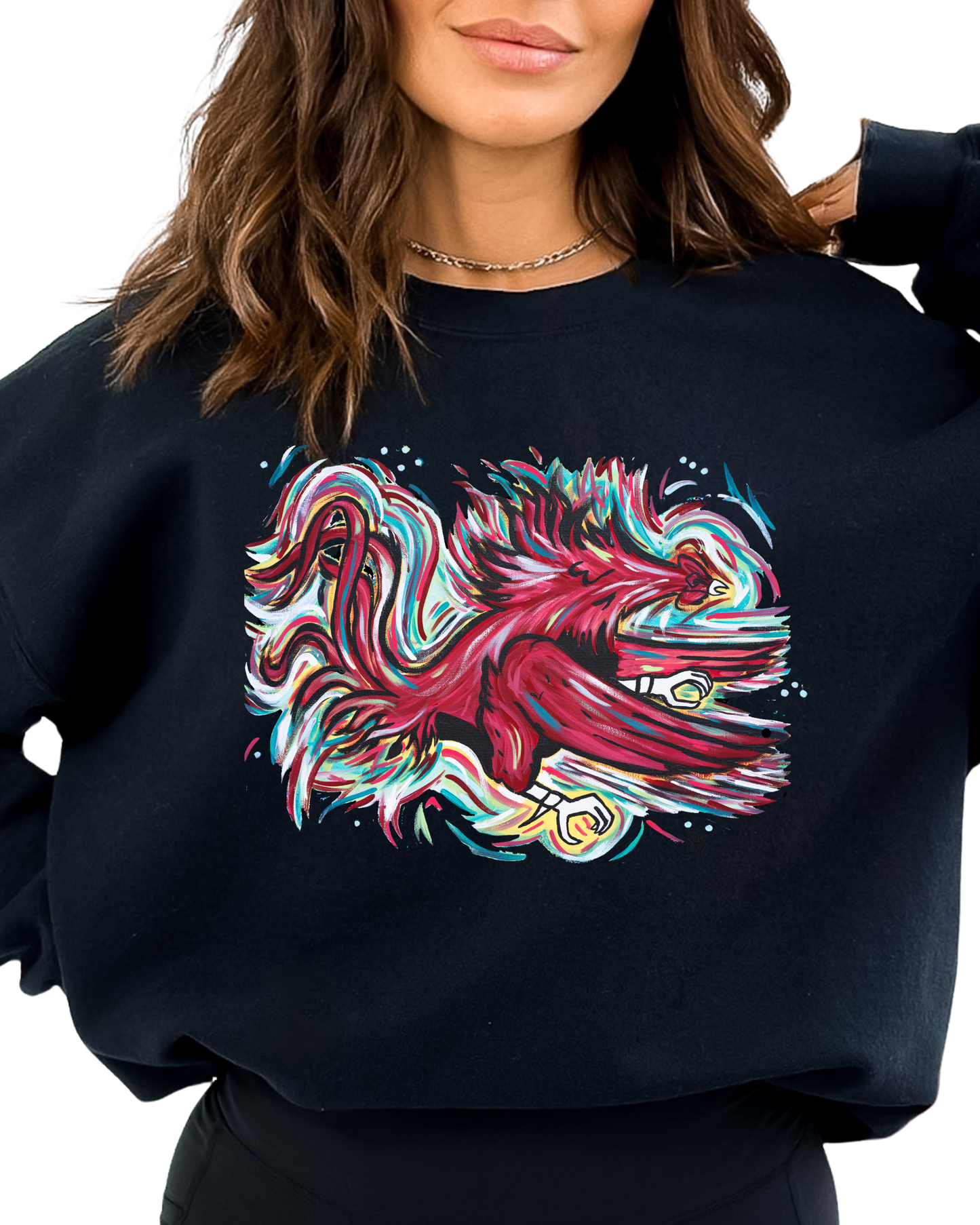 Cocky Feathers Crewneck PREORDER