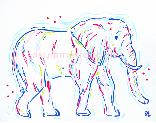 Color Me Elephant