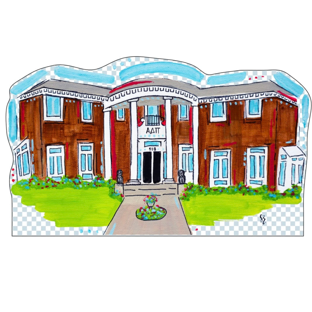 ADPi House Acrylic