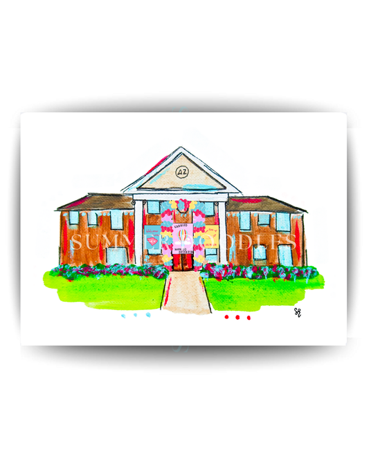 South Carolina Delta Zeta  Bid Day 2025