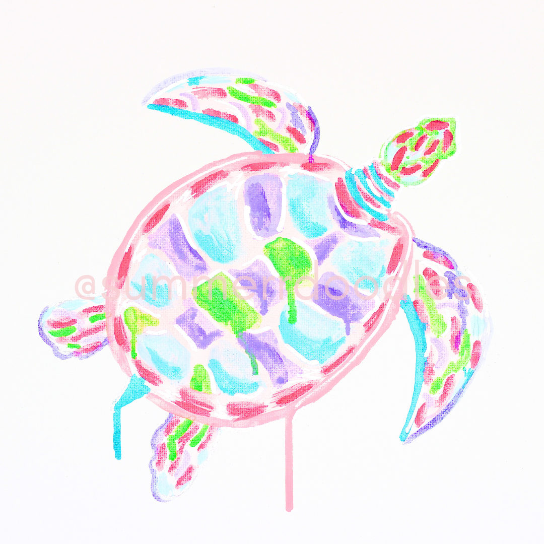 Drippy Turtle Drippy Turtle | Delta Zeta – summerdoodles