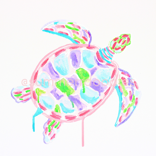 Drippy Turtle | Delta Zeta