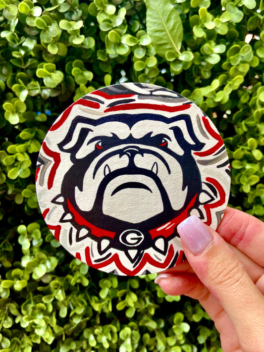 Georgia Bulldogs Coaster Set